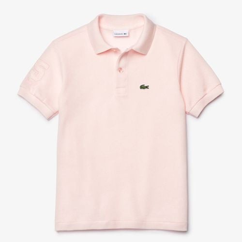 Teen Pale Pink Cotton Polo Shirt - Lacoste - Modalova