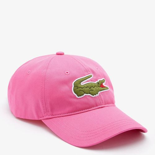 Pink Embroidered Logo Cap - Lacoste - Modalova