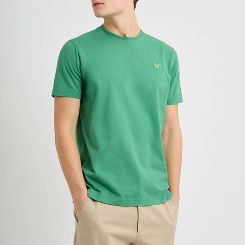 Pine Green Logo Round Neck T-shirt - Crew Clothing - Modalova