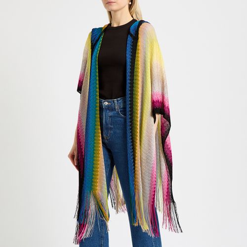 Multi Stripe Poncho - Missoni - Modalova