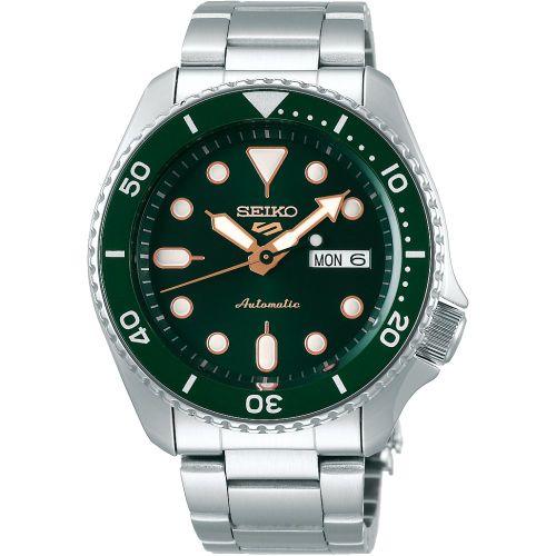 Sports SRPD63K1 Green Dial Automatic Men's Watch - Seiko - Modalova