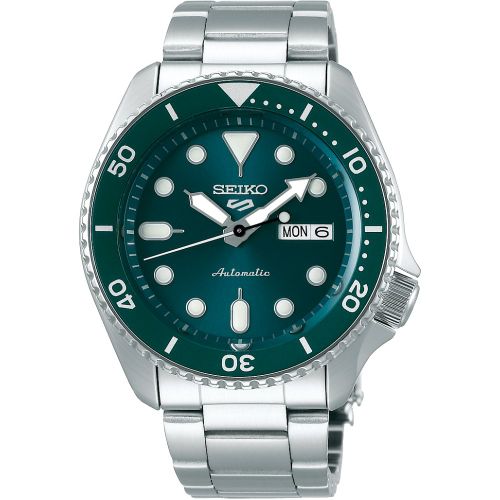 Sports SRPD61K1 Green Dial Automatic Men's Watch - Seiko - Modalova