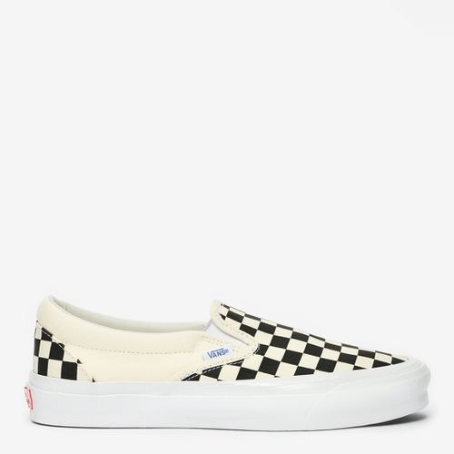 Unisex Checkerboard UA OG Classic Slip On Trainers - Vans - Modalova