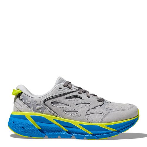 Unisex Grey/Blue Clifton L Suede Trainers - Hoka - Modalova