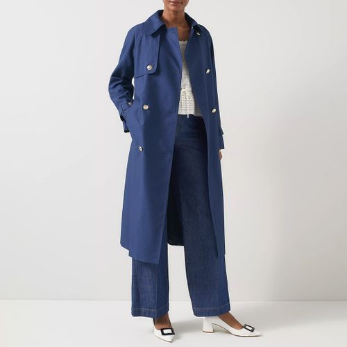 Navy Keaton Trench Coat - L K Bennett - Modalova