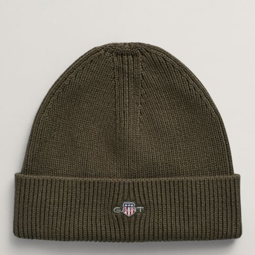 Green Shield Cotton Beanie - Gant - Modalova