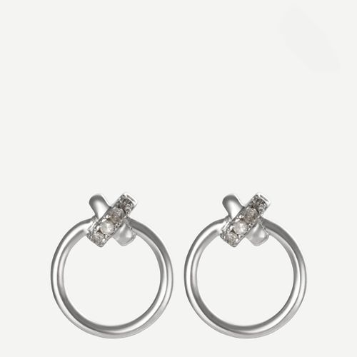 White Gold Clair de Lune Earrings - Artisan Joaillier - Modalova