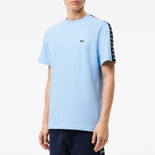 Light Blue Sleeve Stripe T-Shirt - Lacoste - Modalova
