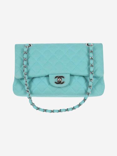 Light teal 2016 medium Classic Double Flap bag - Size Standard - Pre-Loved Chanel - Modalova