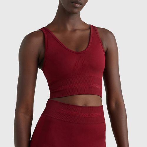 Red Scoop Neck Sports Vest - Tommy Hilfiger - Modalova