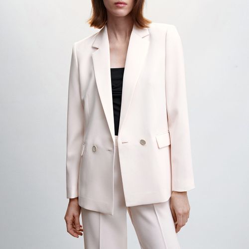 Nude Suit Jacket - Mango - Modalova