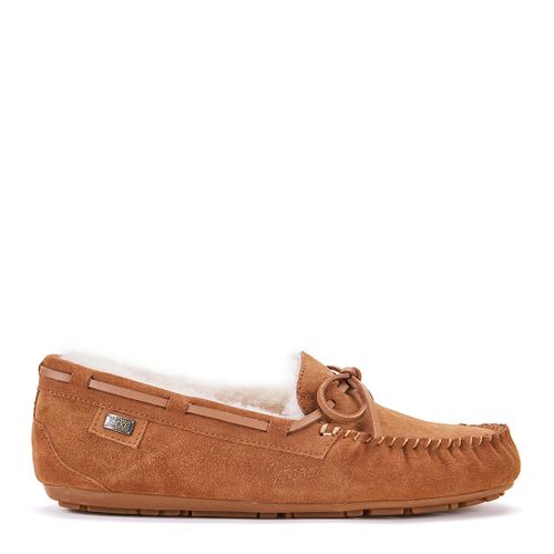 Chesnut Prost Suede Slippers - Australia Luxe Collective - Modalova