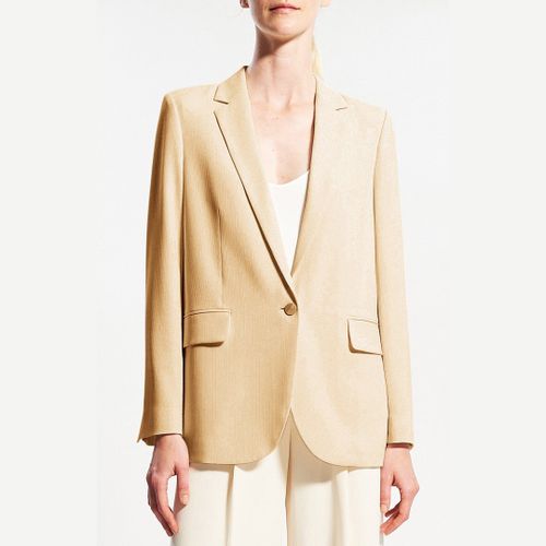 Champagne Casual Single Breasted Blazer - Theory - Modalova