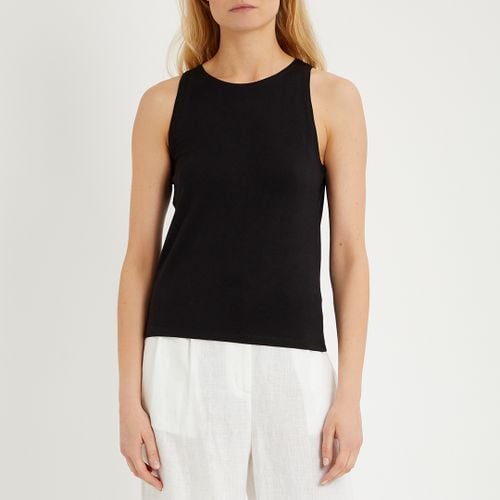 Black Viscose Jersey Vest - NÂ°Â· Eleven - Modalova