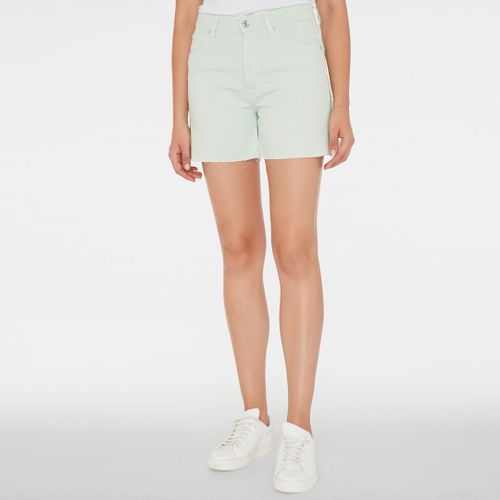 Billie Raw Cut Stretch Denim Shorts - 7 For All Mankind - Modalova