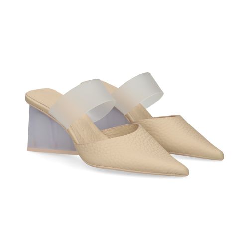 Ras Zuecos Mujer - Beige Talla 39 - Ras - Modalova
