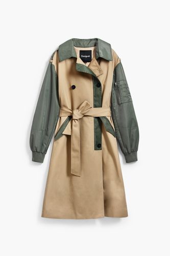 Parka combinada - BROWN - L - Desigual - Modalova
