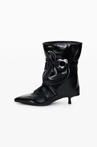 Heeled Boots Leather Effect - 39 - Desigual - Modalova