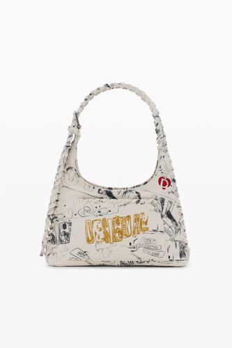 Medium bag with lettering - U - Desigual - Modalova