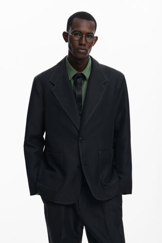 Blazer with contrast stitching - S - Desigual - Modalova
