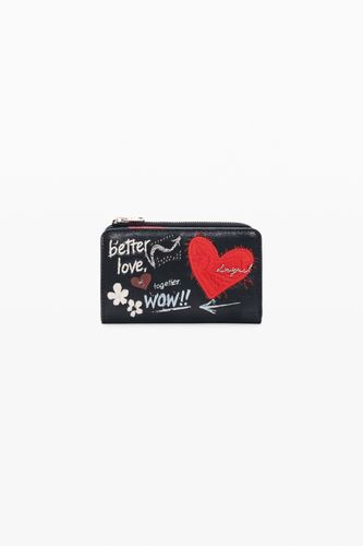 Medium Embroidered Wallet - U - Desigual - Modalova