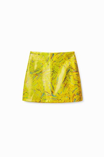 Minifalda slim arty - YELLOW - S - Desigual - Modalova