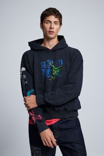 Sudadera Estampada - BLACK - L - Desigual - Modalova