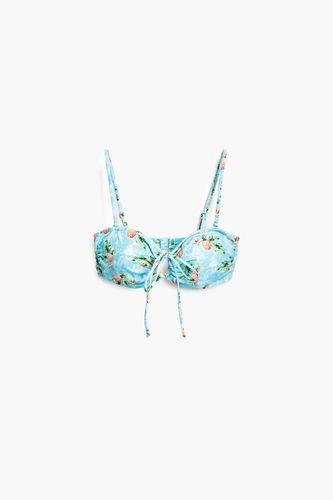 Pineapple bikini top - BLUE - M - Desigual - Modalova