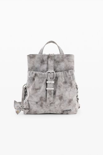 Small leather-effect backpack - U - Desigual - Modalova