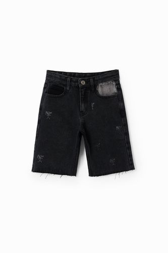 Bermudas vaqueras Now - 9/10 - Desigual - Modalova