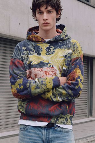 Sudadera Capucha Estampada - S - Desigual - Modalova