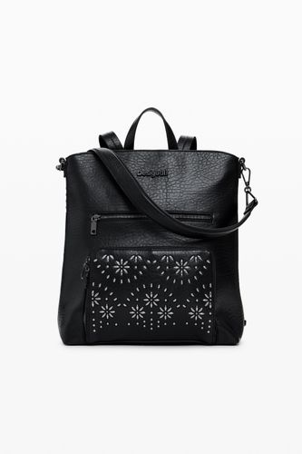 Medium perforated backpack - U - Desigual - Modalova