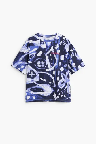Camiseta Estampada Algodón - M - Desigual - Modalova