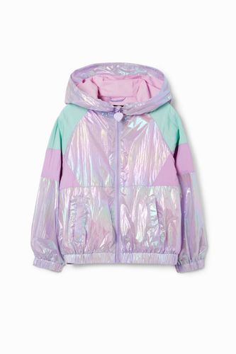 Iridescent patchwork jacket - 11/12 - Desigual - Modalova