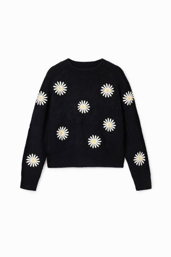 Embroidered flower pullover - 5/6 - Desigual - Modalova