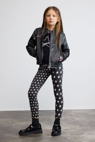 Cazadora efecto piel - BLACK - 9/10 - Desigual - Modalova