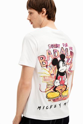 Camiseta de manga corta Mickey Mouse y frase - L - Desigual - Modalova