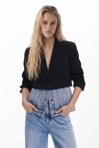 Americana combinada - BLACK - S - Desigual - Modalova