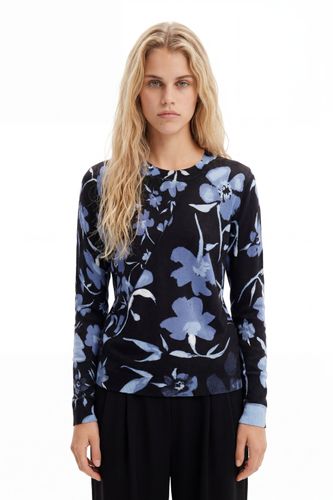 Patchwork floral pullover - XS - Desigual - Modalova