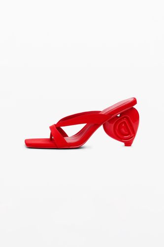 Heart heel sandal - RED - 36 - Desigual - Modalova