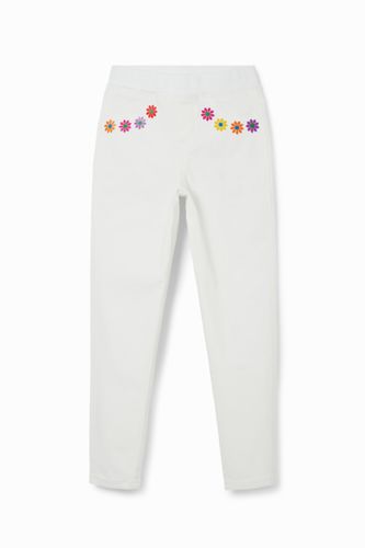Daisy jeggings - WHITE - 9/10 - Desigual - Modalova