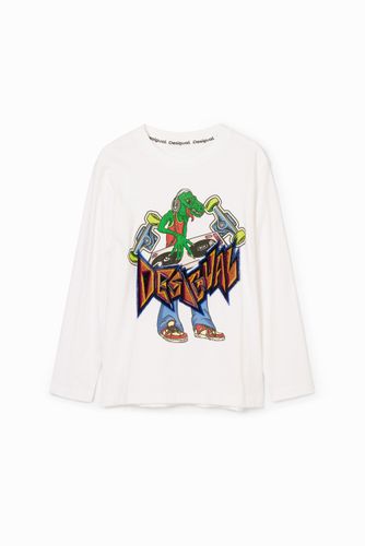 Camiseta estampado dinosaurio - 5/6 - Desigual - Modalova