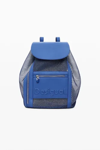 Medium mesh drawstring backpack - U - Desigual - Modalova