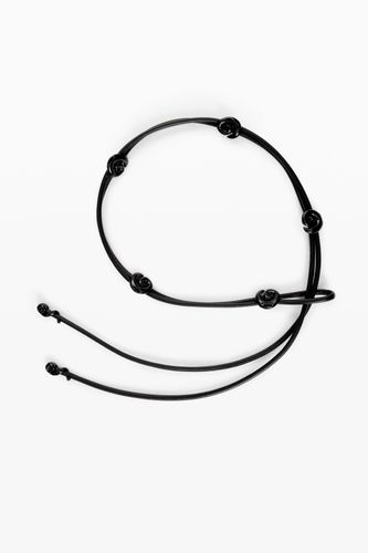 Cinturón Cordón Piel - BLACK - U - Desigual - Modalova