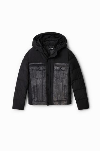 Chaqueta padded híbrida - 3/4 - Desigual - Modalova