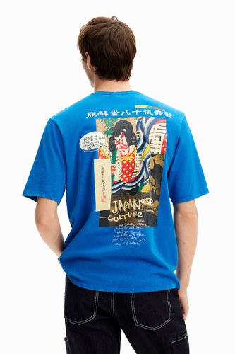 Short-sleeve T-shirt with illustration - L - Desigual - Modalova