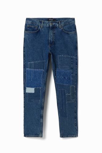Vaqueros Carrot patchwork - 30 - Desigual - Modalova