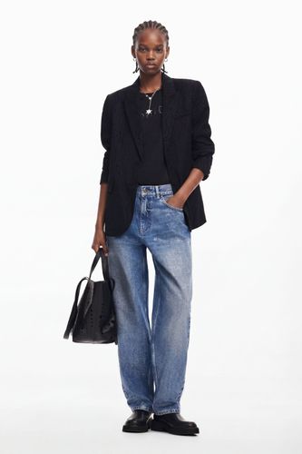 Vaqueros denim balloon - BLUE - 34 - Desigual - Modalova