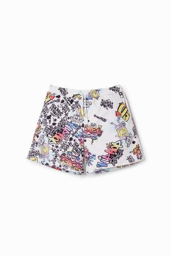 Bañador graffiti SpongeBob - M - Desigual - Modalova