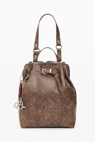 Medium backpack - BROWN - U - Desigual - Modalova